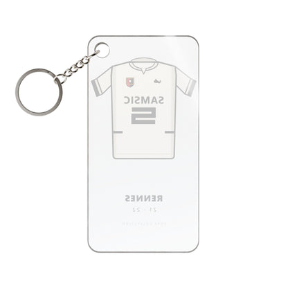 Porte-clés Rennes 21-22 Extérieur — Maillot acrylique · Pure Collection