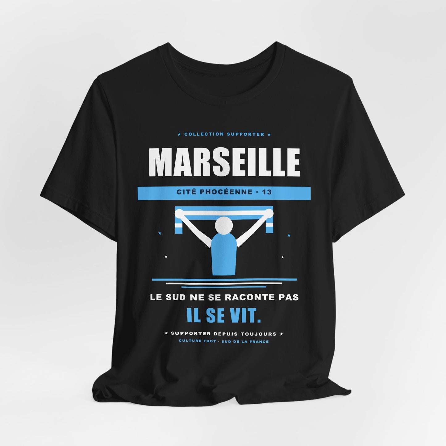 T-shirt Supporter Marseille — Cité Phocéenne