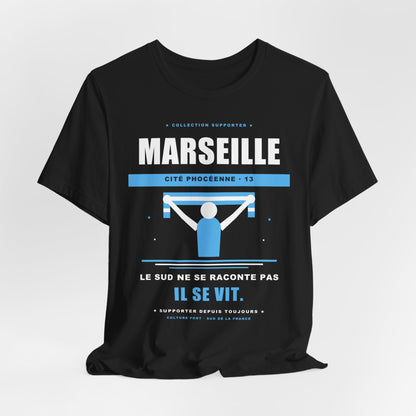 T-shirt Supporter Marseille — Cité Phocéenne