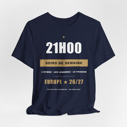 T-shirt Soirs de Semaine 21h00 — Culture Foot
