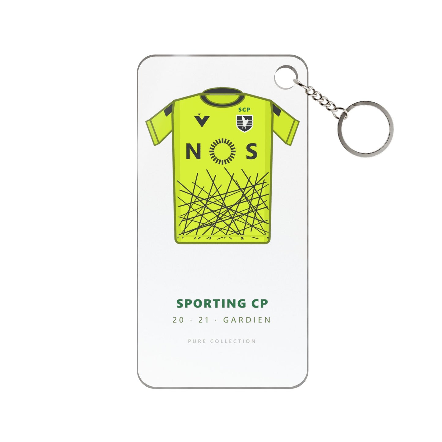 Porte-clés Sporting CP 20-21 Gardien — Maillot acrylique · Pure Collection