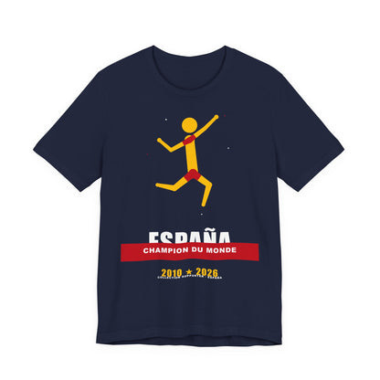 T-shirt Espagne Champion du Monde 2026