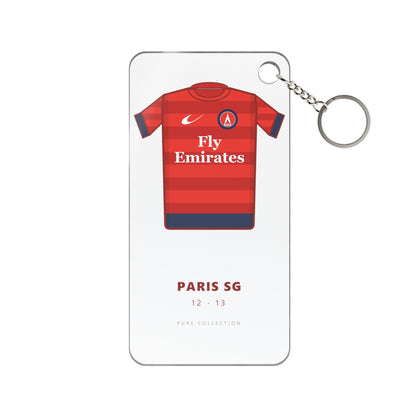 Porte-clés Paris SG 12-13 Extérieur — Maillot acrylique · Pure Collection