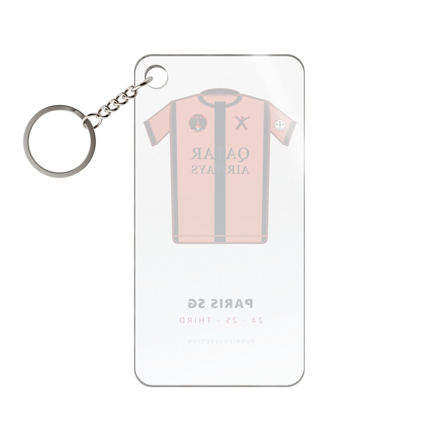 Porte-clés Paris SG 24-25 Third — Maillot acrylique · Pure Collection
