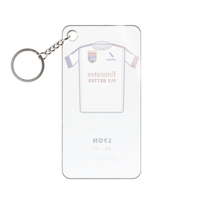 Porte-clés Lyon 20-21 — Maillot acrylique · Pure Collection