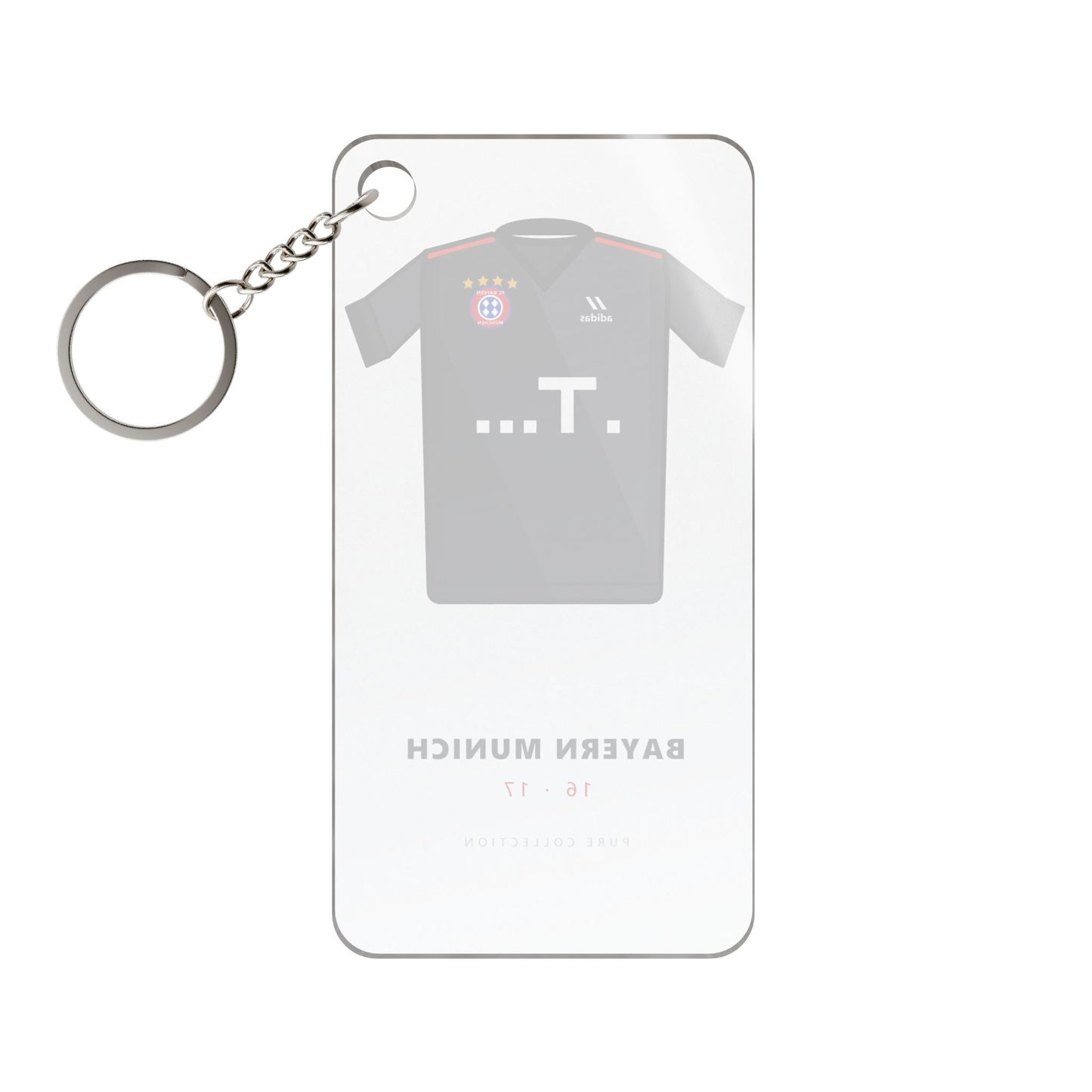 Porte-clés Bayern Munich 16-17 Extérieur — Maillot acrylique · Pure Collection