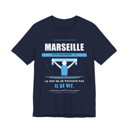 T-shirt Supporter Marseille — Cité Phocéenne
