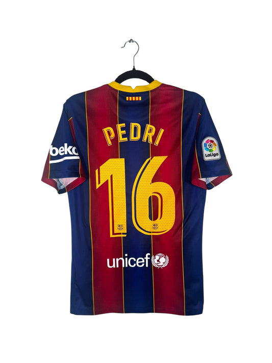 Maillot FC Barcelone 2020-2021 Domicile - Pedri N°16 (S)