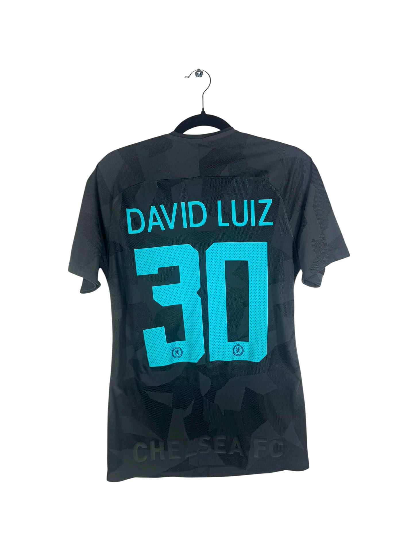 Maillot Chelsea FC 2017-2018 Third [Pro Vaporknit] - David Luiz N°30 (S)