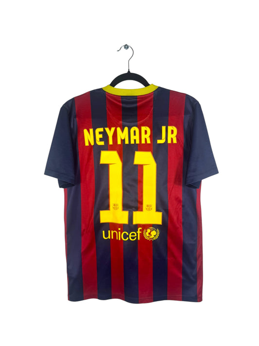Maillot FC Barcelone 2013-2014 Domicile [Pro Version] - Neymar JR N°11 (S)