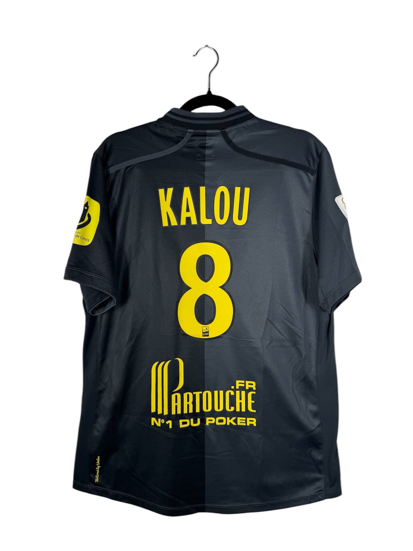 maillot LOSC 2012-2013 Third Umbro Kalou n°8, porté