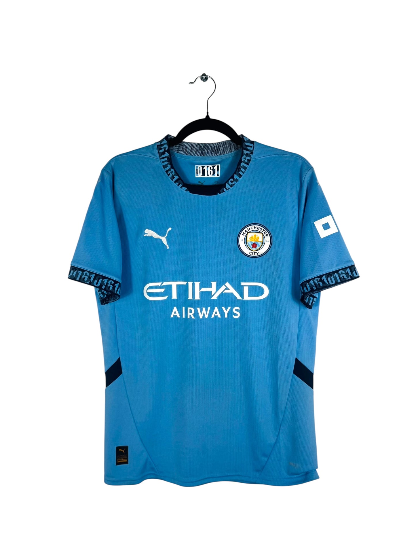 Maillot Manchester City 2024-2025 Domicile - Haaland WWE N°9 (M)