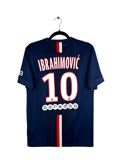 Maillot PSG 2014-2015 Domicile Nike Ibrahimovic 10  S