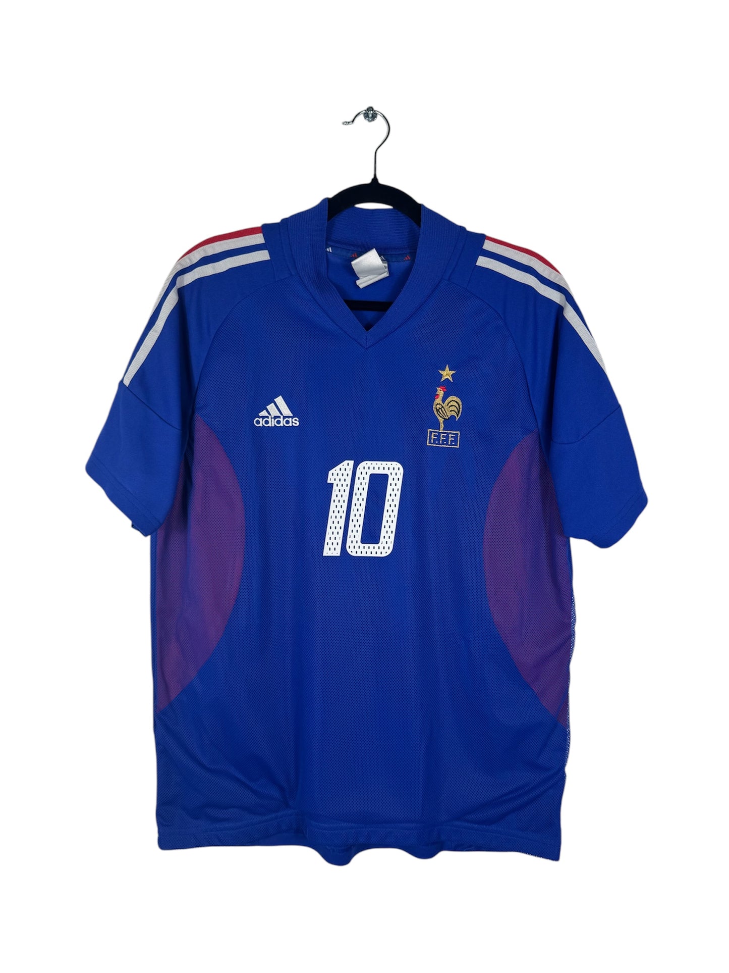 Maillot France 2002 Coupe du Monde Zidane N°10