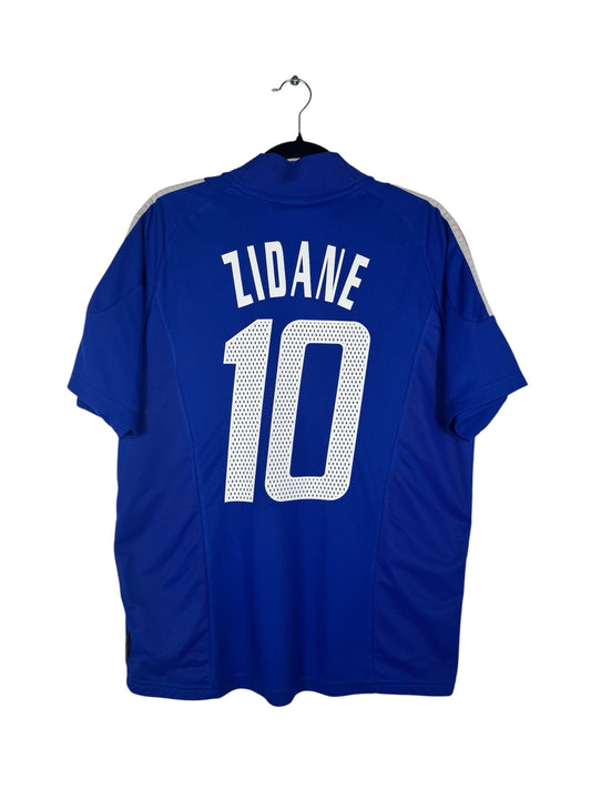 Maillot France 2002 Coupe du Monde Zidane N°10