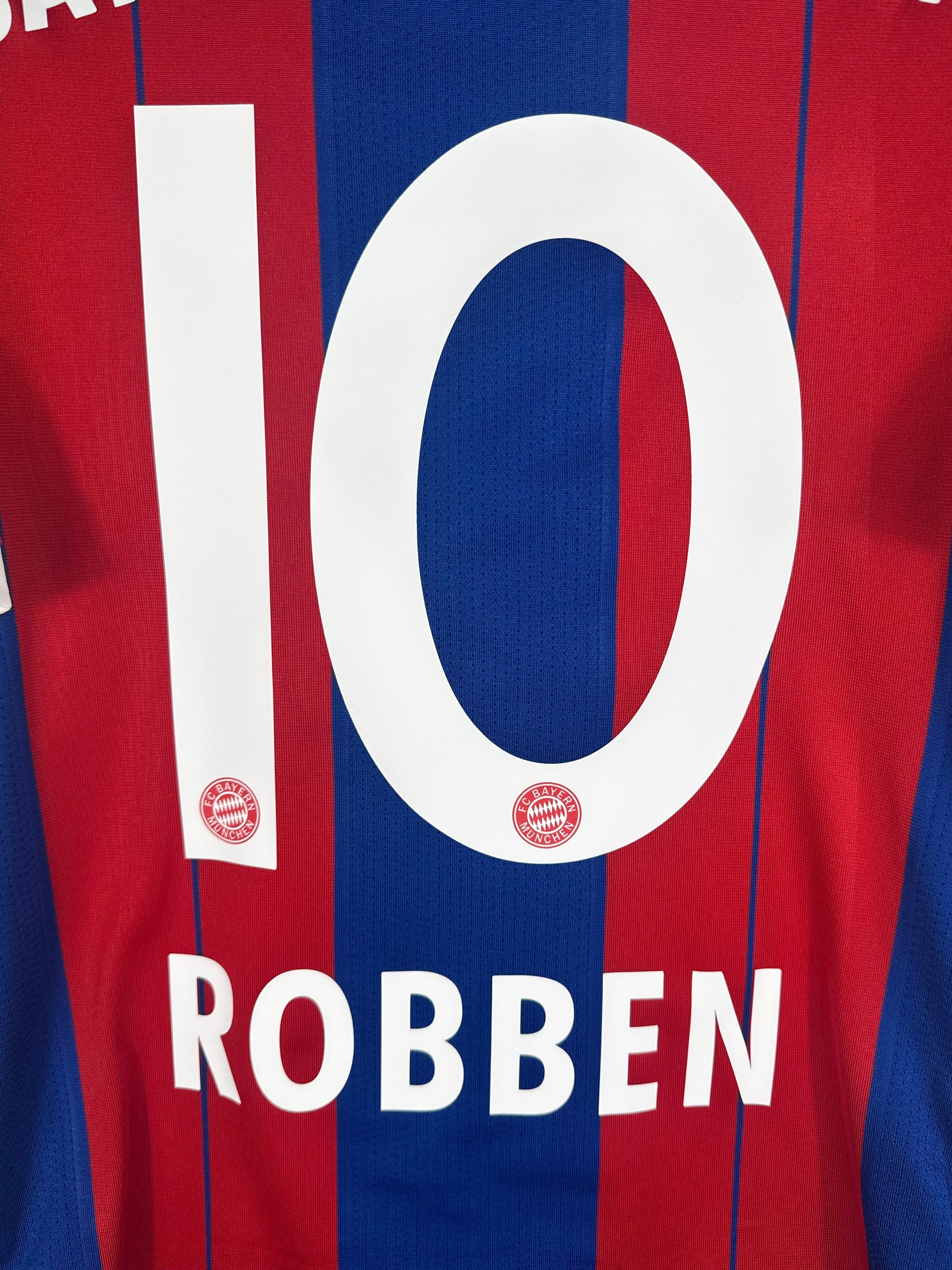 Flocage officiel arrière Robben 10 - Maillot Bayern Munich 2014-2015 Domicile