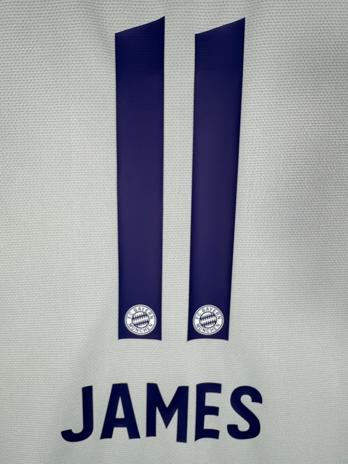 Flocage officiel arrière James Rodríguez 11 - Maillot Bayern Munich 2018-2019 Extérieur