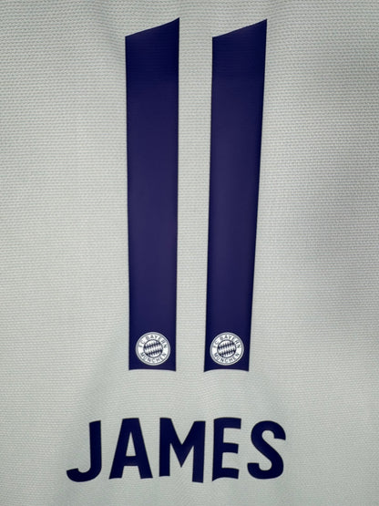 Flocage officiel arrière James Rodríguez 11 - Maillot Bayern Munich 2018-2019 Extérieur