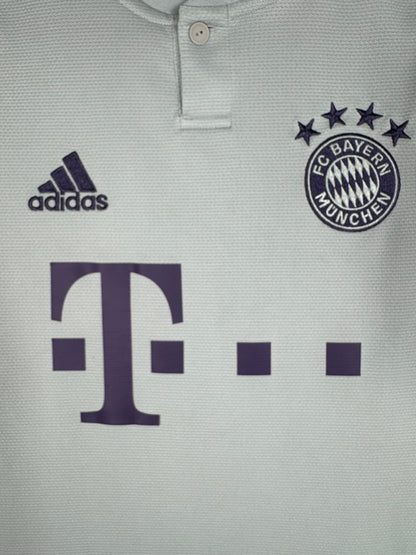 Détails du logo - Maillot Bayern Munich 2018-2019 Extérieur James Rodríguez N°11