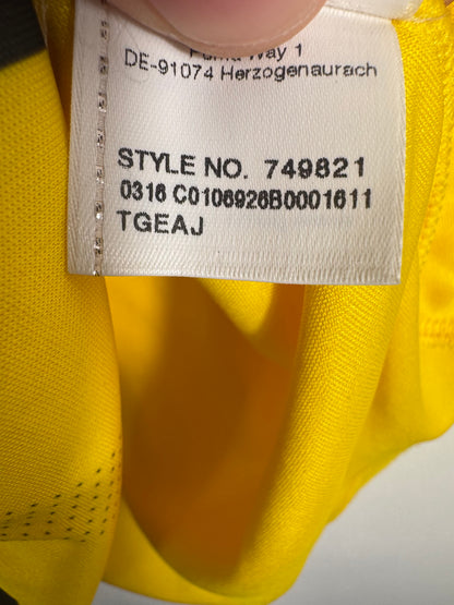 Étiquette d'authenticité officielle et code produit certifié - Maillot Borussia Dortmund 2016-2017 Domicile Dembélé N°7