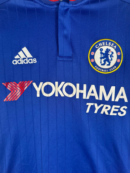 Détails du logo - Maillot Chelsea FC 2015-2016 Domicile Diego Costa N°19