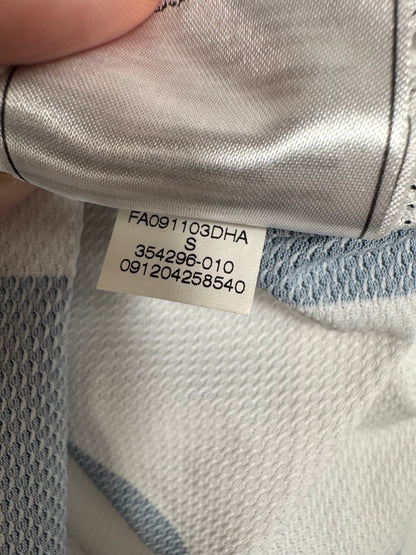 Étiquette interne Nike code 354296-010 certifiant l'authenticité du maillot Del Piero.