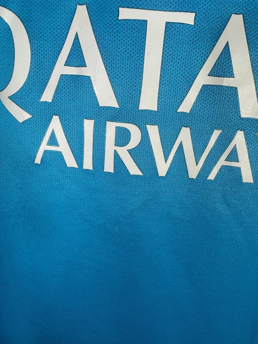 Micro usure sponsor Qatar Airways maillot Barcelone 2015-2016 photo 2