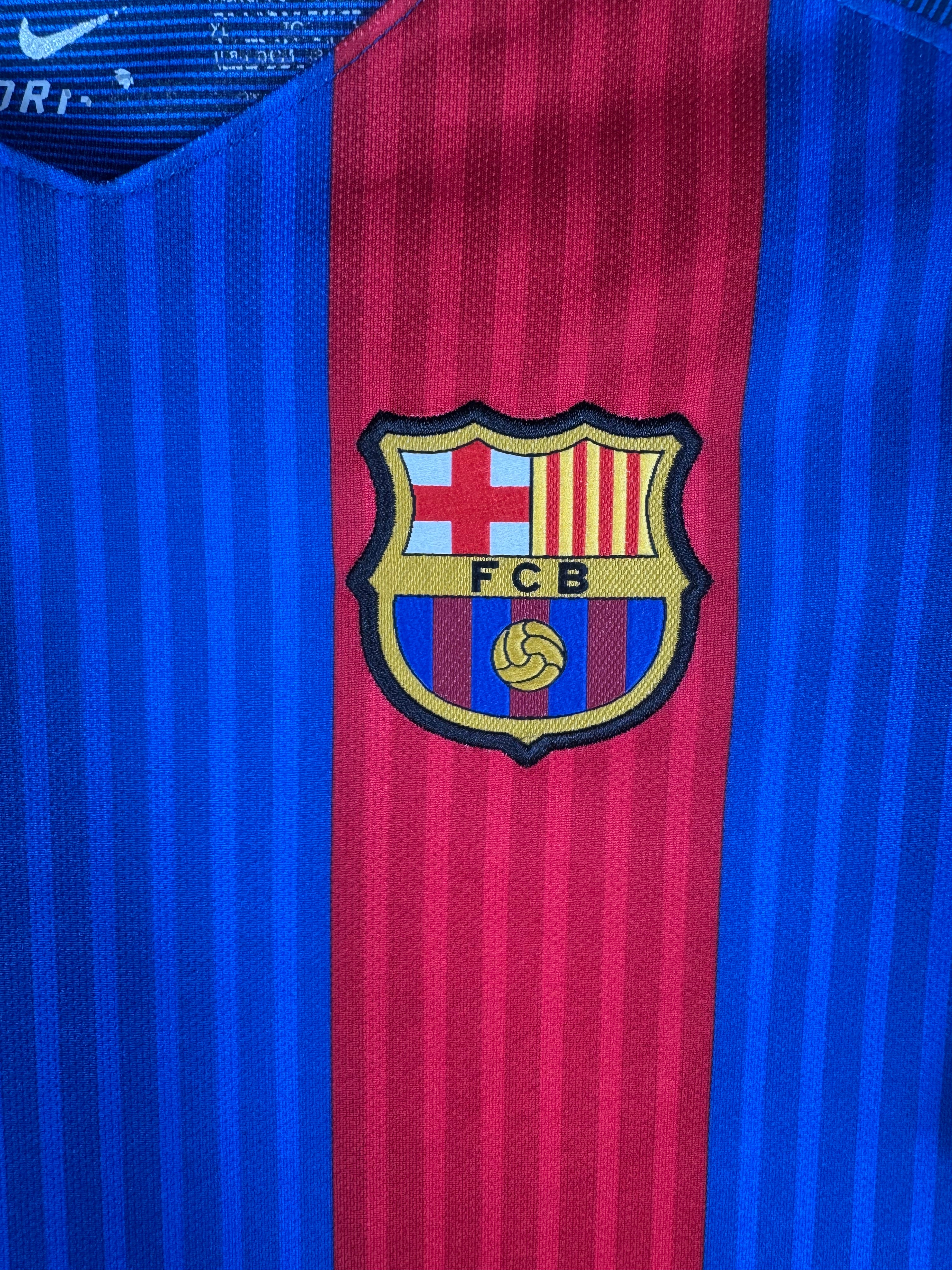 FC Barcelona 2016-2017 Home Jersey - Neymar JR No. 11 (S) – Pure