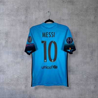 Maillot Barcelona 2015-2016 Third Shirt - Messi #10 (S)