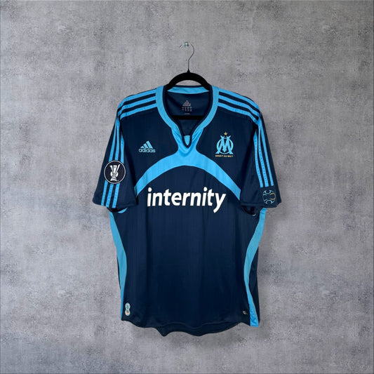 Maillot OM 2006-2007 third face sponsor Internity