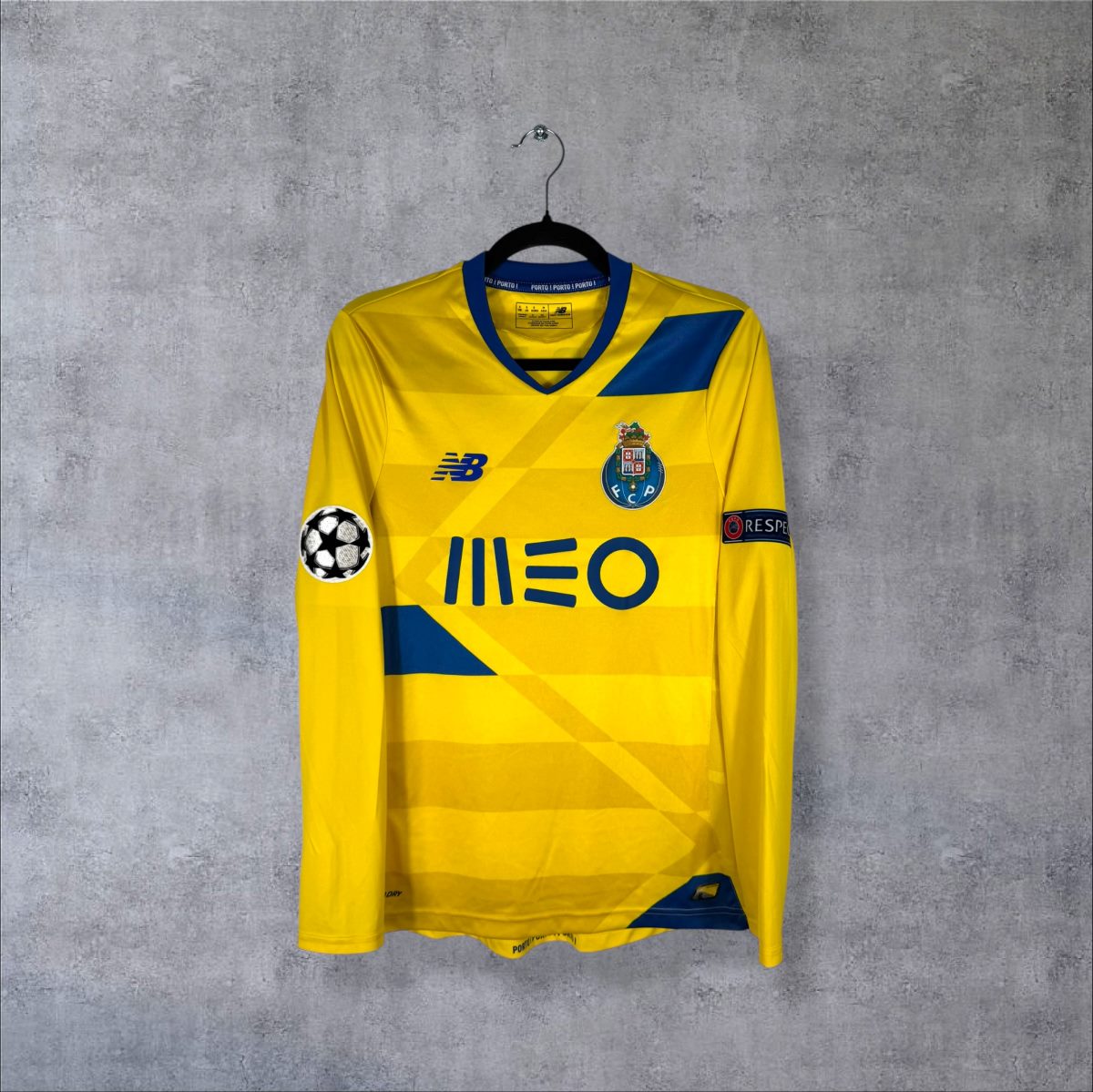 Maillot FC Porto 2016-2017 face sponsors MEO et Super Bock