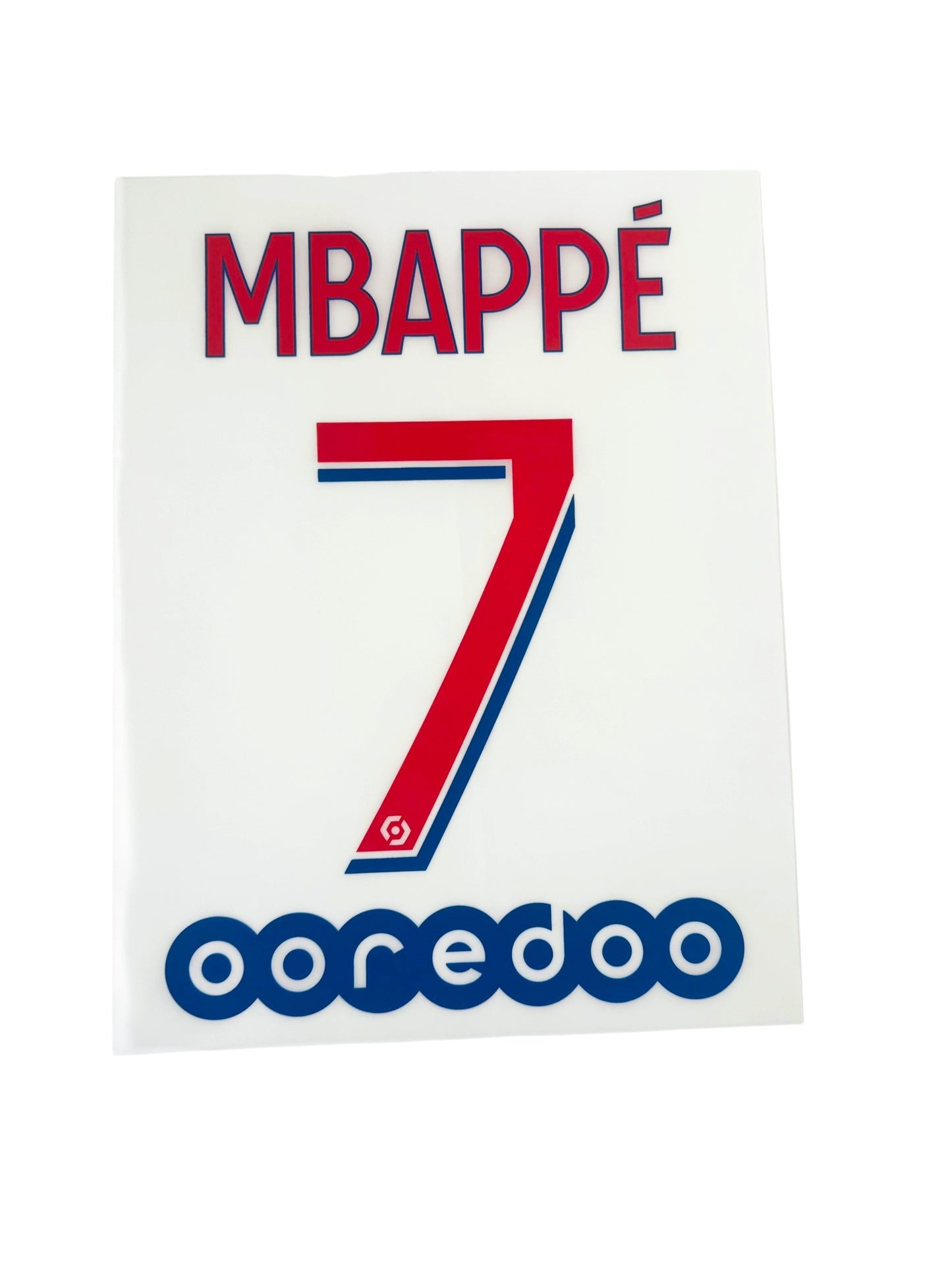 Flocage officiel PSG 2020-2021 Mbappé extérieur