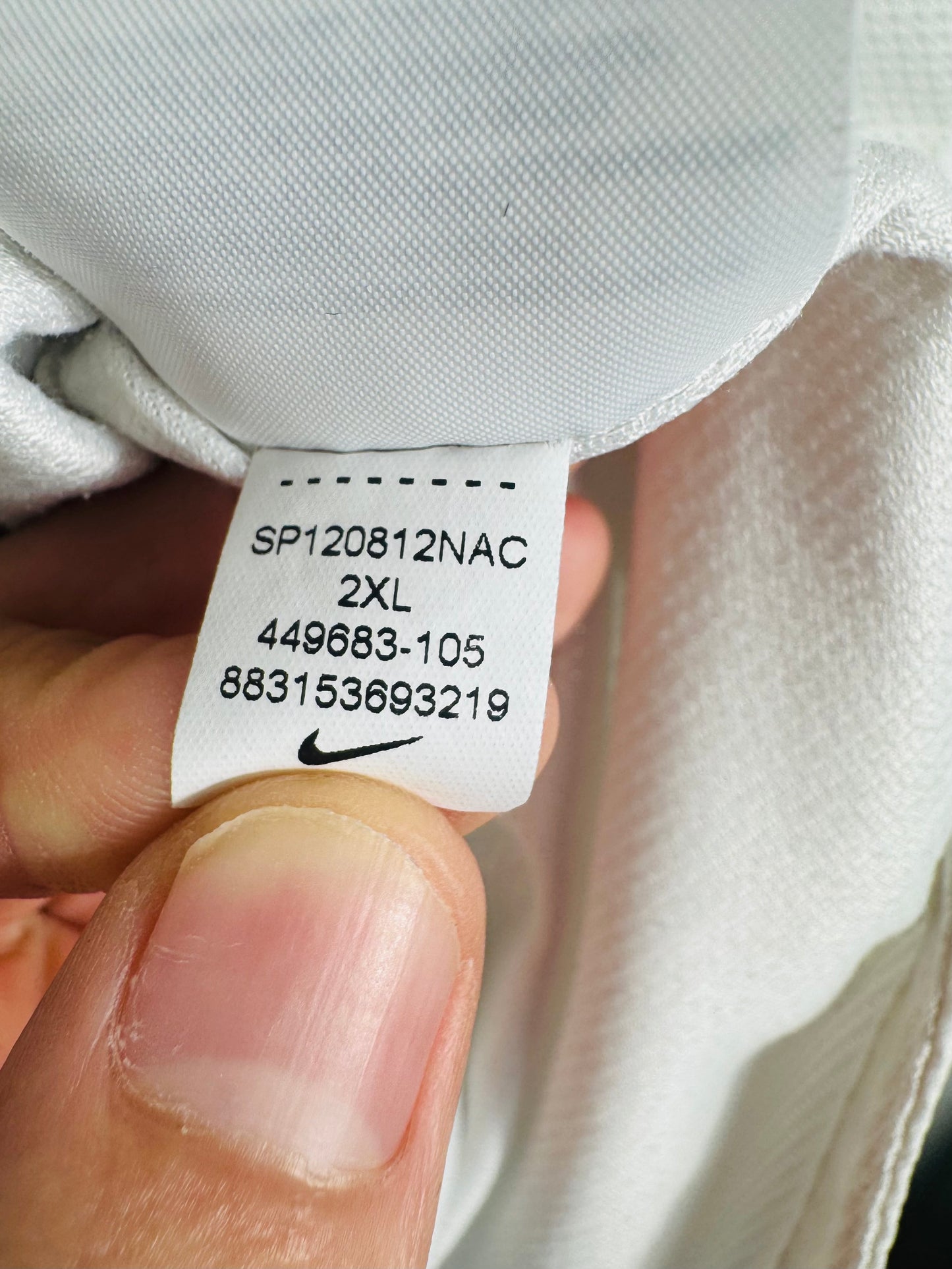 Étiquette d'authenticité officielle et code produit certifié - Maillot France 2012-2013 Extérieur Benzema N°10