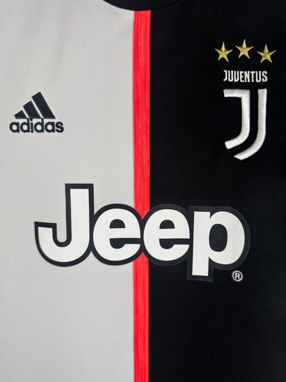 Détails du logo - Maillot Juventus 2019-2020 Domicile UCL Chiellini N°3