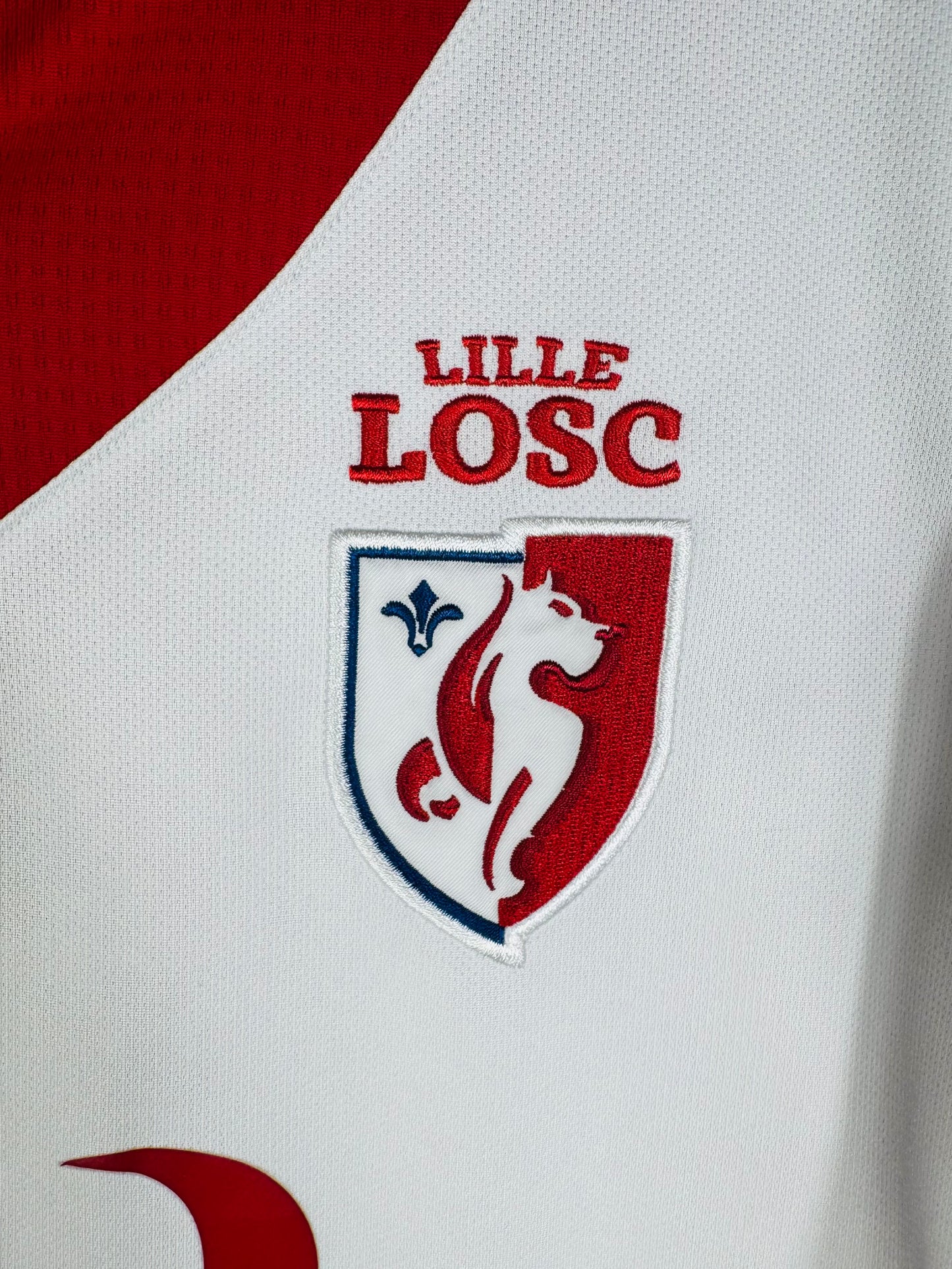 Détails du logo - Maillot Lille LOSC 2012-2013 Extérieur Payet N°7