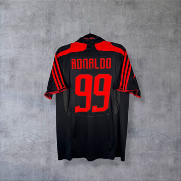 Maillot AC Milan 2007-2008 Third - Ronaldo N°99 (L)