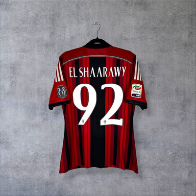 Maillot AC Milan 2014-2015 Domicile - El Shaarawy N°92 (M)