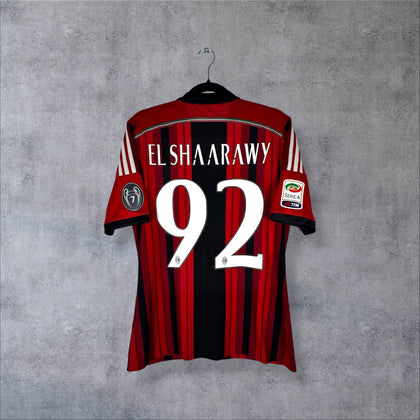 Maillot AC Milan 2014-2015 Domicile - El Shaarawy N°92 (M)