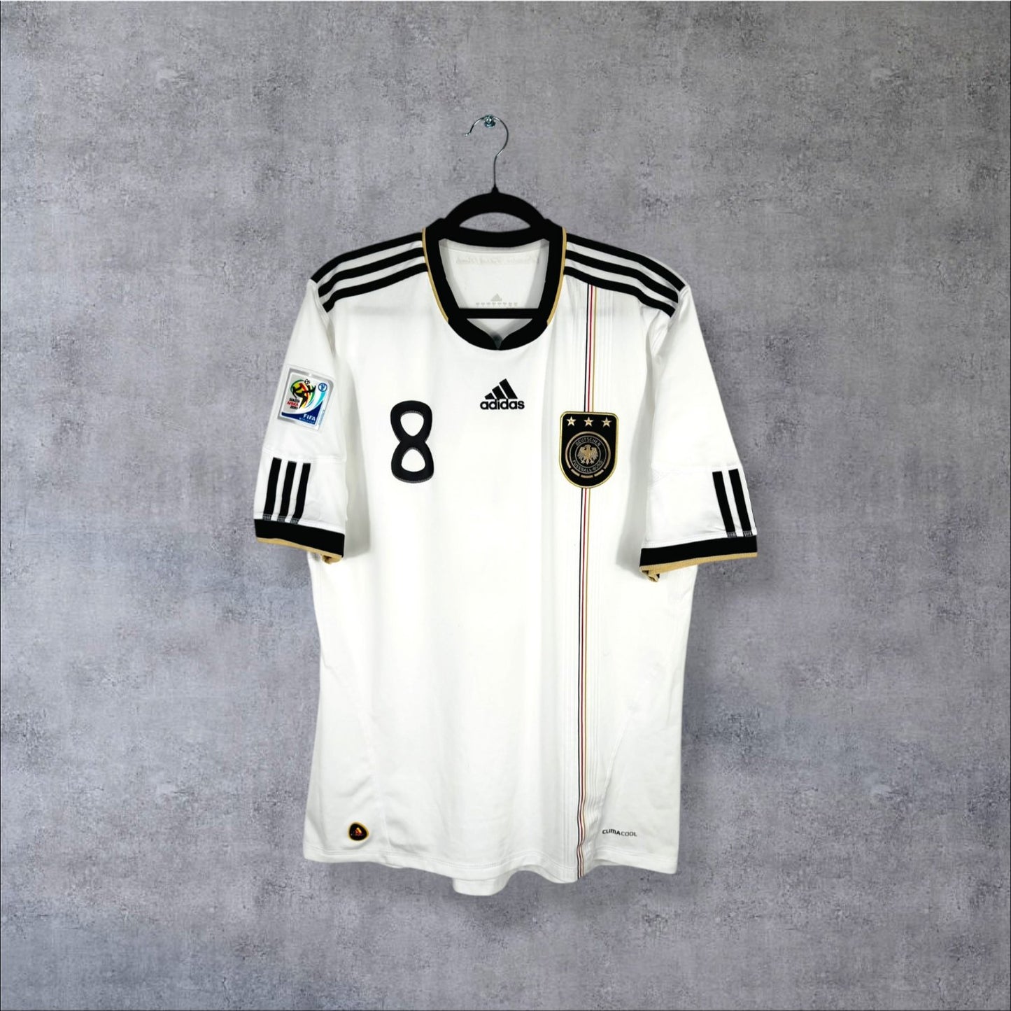 Maillot authentique Allemagne 2010 Domicile Adidas vue de face