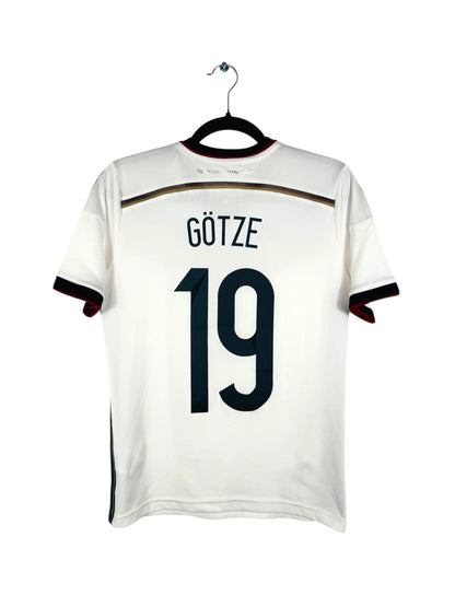 Maillot Allemagne 2014-2015 Domicile Götze N°19