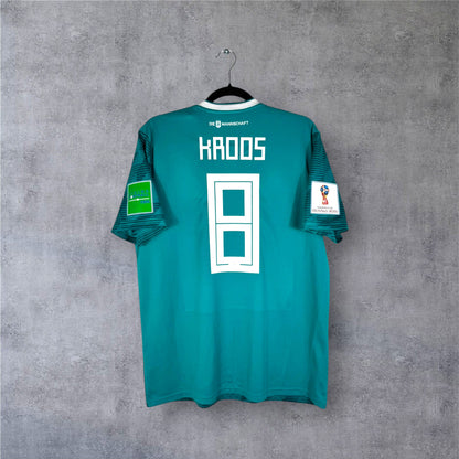 Flocage Kroos numéro 8 sur maillot Allemagne 2018-2019