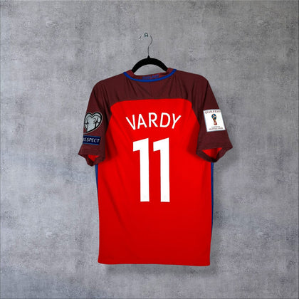 Maillot Angleterre 2016-2017 Extérieur - Vardy N°11 (S)