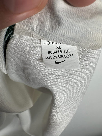 Étiquette intérieure Nike code 808415-100 taille XL, maillot Arabie saoudite domicile 2016