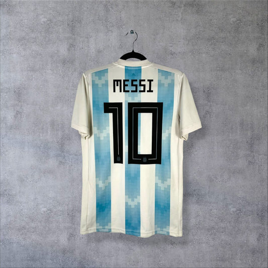 Dos du maillot Argentine 2018 domicile avec flocage MESSI N°10 adidas