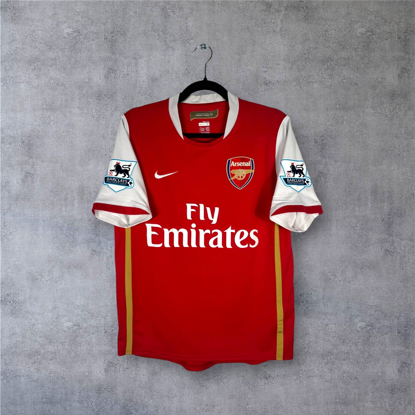 Maillot authentique Arsenal 2006-2008 Domicile Nike vue de face