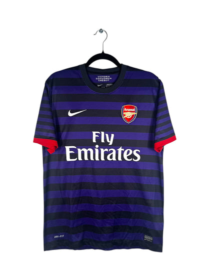 Maillot Arsenal 2012-2013 extérieur Nike Podolski 9 taille M vue avant
