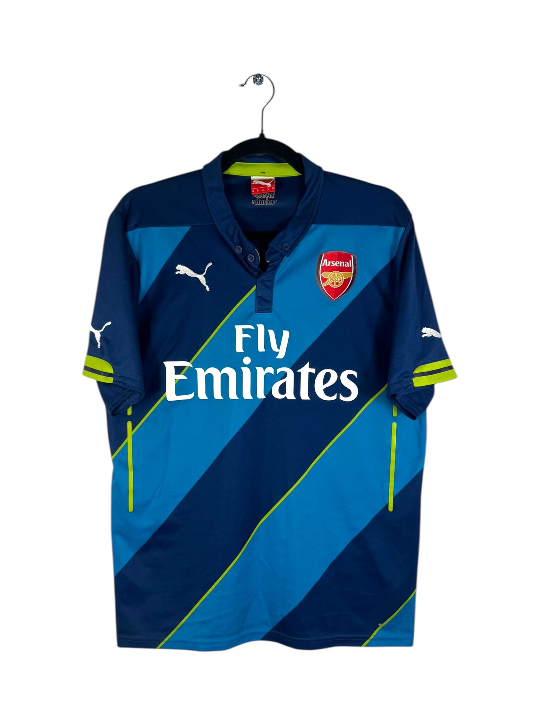 Maillot Arsenal 2014-2015 third vue avant sponsor et logo Puma