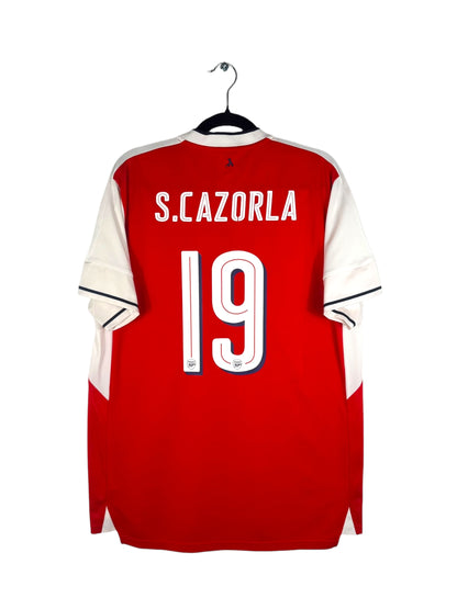Maillot Arsenal 2016-2017 domicile Puma Cazorla 19 taille XL vue arrière