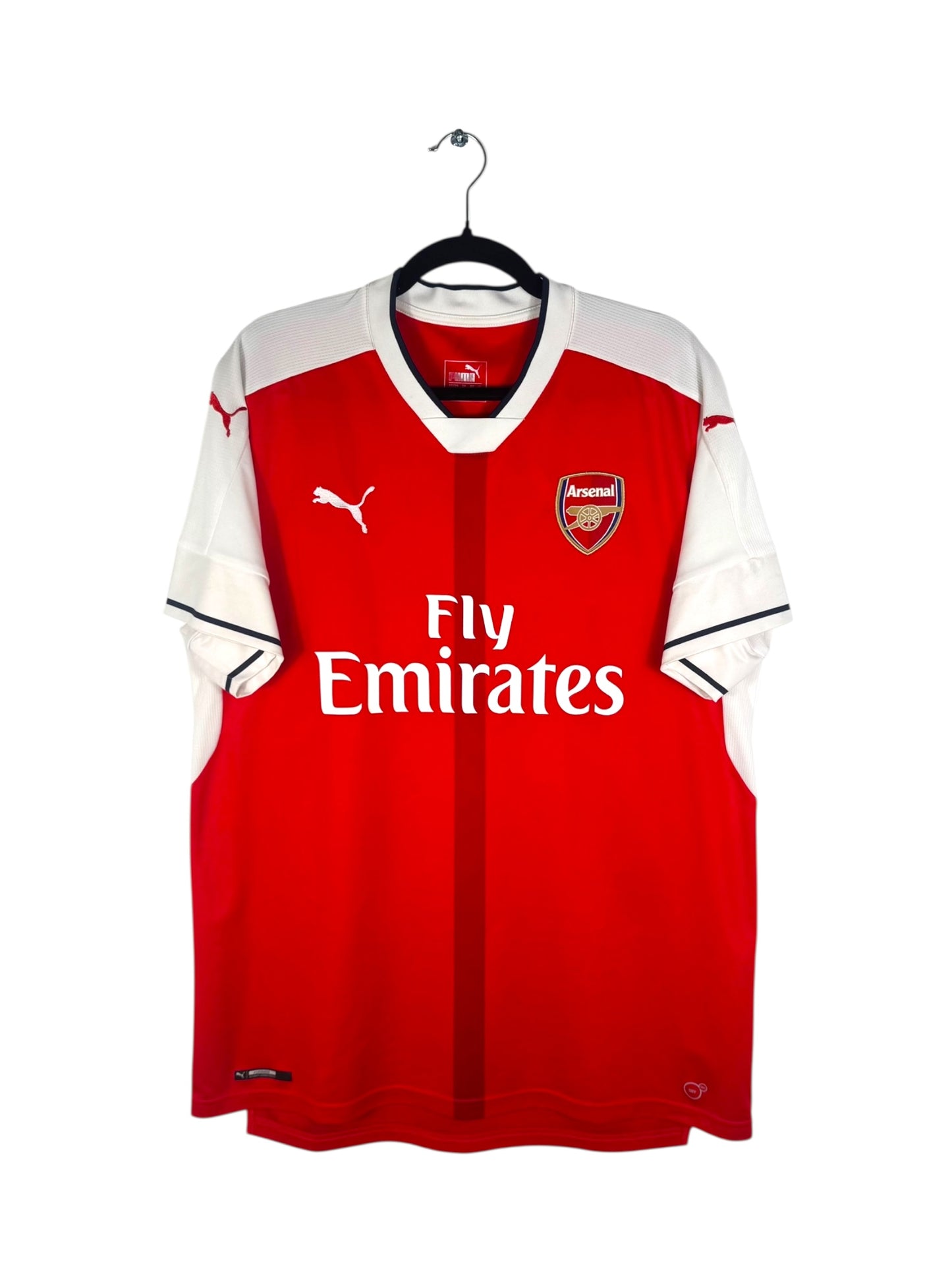 Maillot Arsenal 2016-2017 domicile Puma Cazorla 19 taille XL vue avant