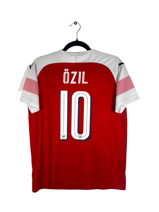 Maillot Arsenal 2018-2019 domicile Özil numéro 10 vue arrière flocage